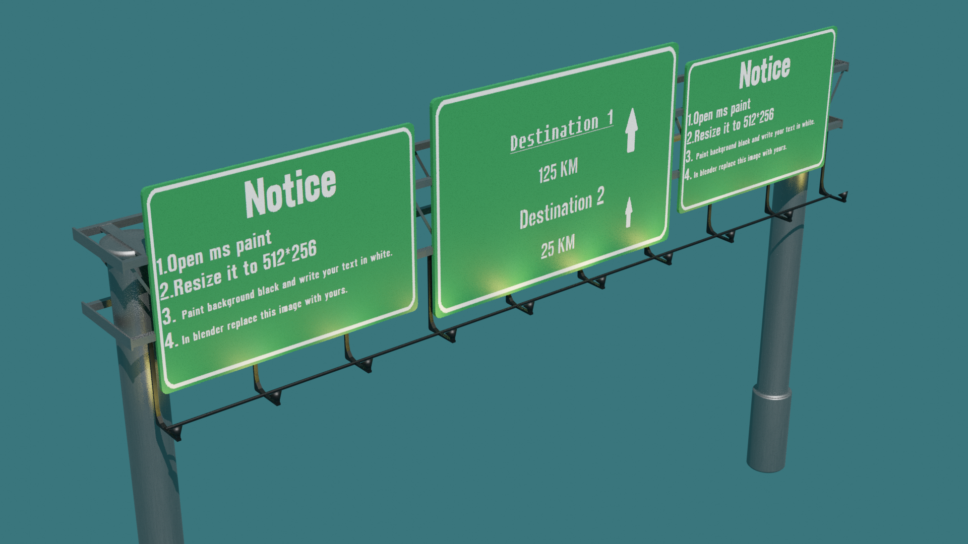 HighWay_Signboard preview image 1